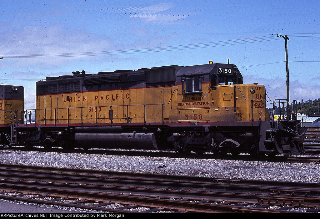 UP SD40-2 3150